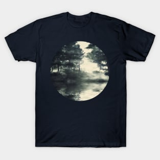 Misty pine forest T-Shirt